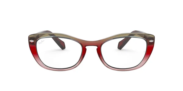 Ray Ban RX5366 Eyeglasses - 5835 Trigradient/Bordeaux/Grey/Pink