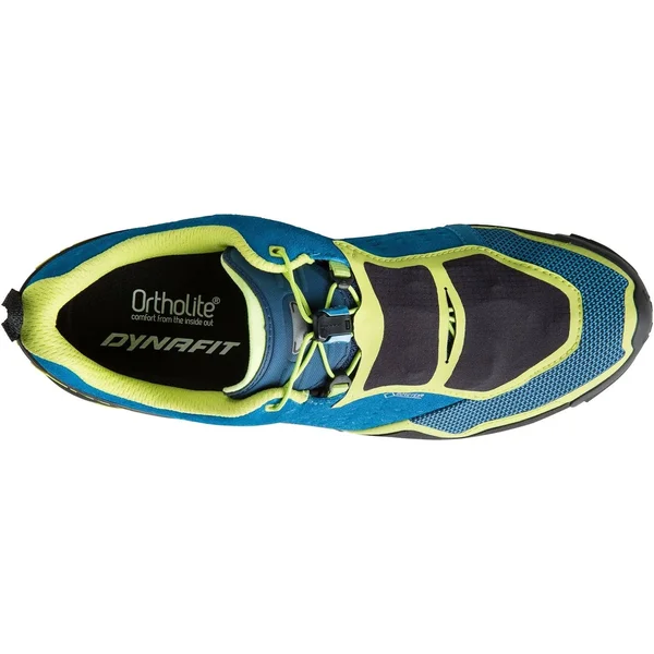 Dynafit Men's Speed Mtn GTX Shoe - 12 - Mykonos Blue - Lime Punch