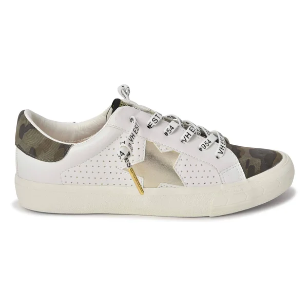 Vintage Havana Women's Grande Sneaker - White Camouflage