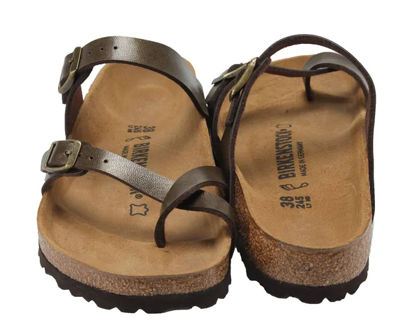 Birkenstock Women's Mayari (40 Narrow Golden Brown Birko Flor)