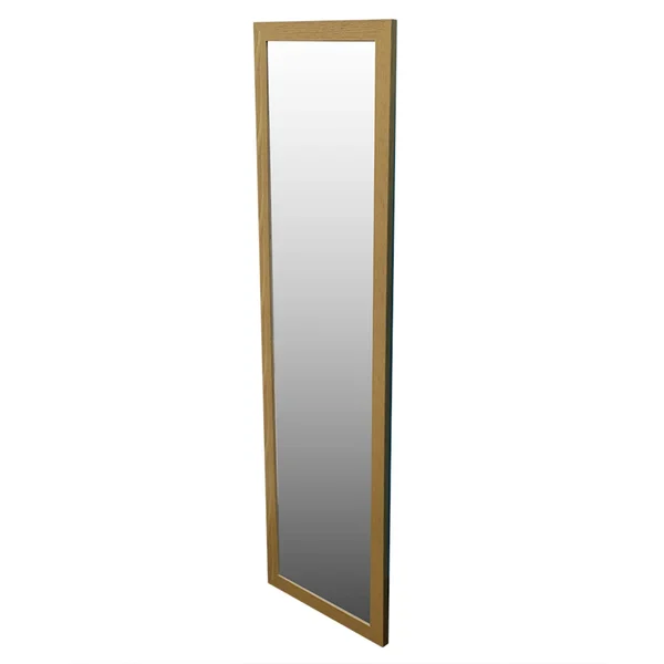 Home Basics Over The Door Mirror, Natural