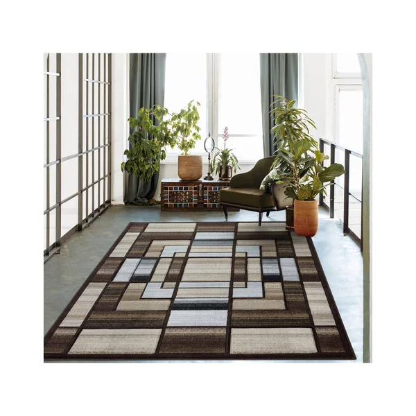 MDA Rugs Orelsi Orelsi Mosaic Polyester Area Rug 4&7x22x6& Rug