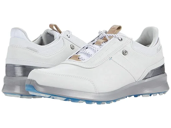 FootJoy Women's Stratos Spikeless Golf Shoes Size 7.5, White