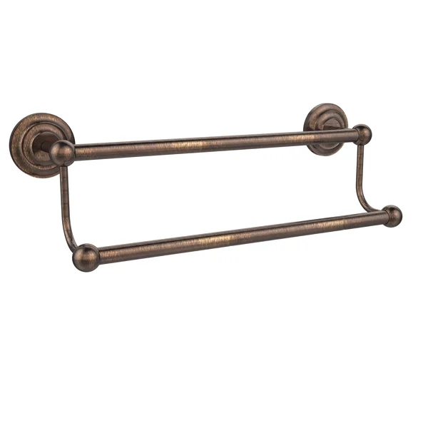 Allied Brass Prestige Que New Collection 18 inch Double Towel Bar Venetian Bronze
