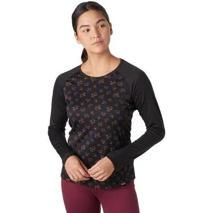 Patagonia Capilene Midweight Crew Top - Women's Clover/Black, Xxs