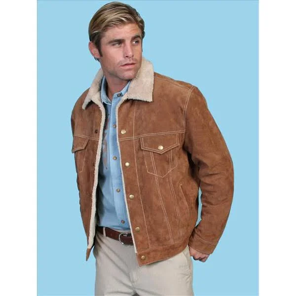 Scully Men's Boar Suede Western Jacket