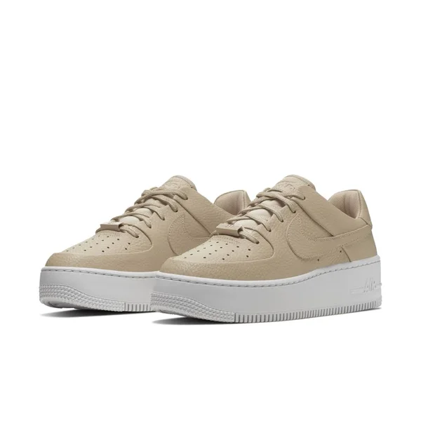 Nike Women's Air Force 1 Sage Low 2 - Desert Ore/White Tan, 9.5