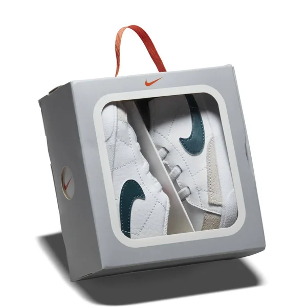 Nike Blazer Mid Crib Bootie in White - Size: 3C, DA5536-112