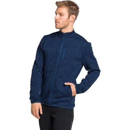 Men's Odlo Corviglia Kinship Midlayer Zip Jacket - Size XX-Large - Blue
