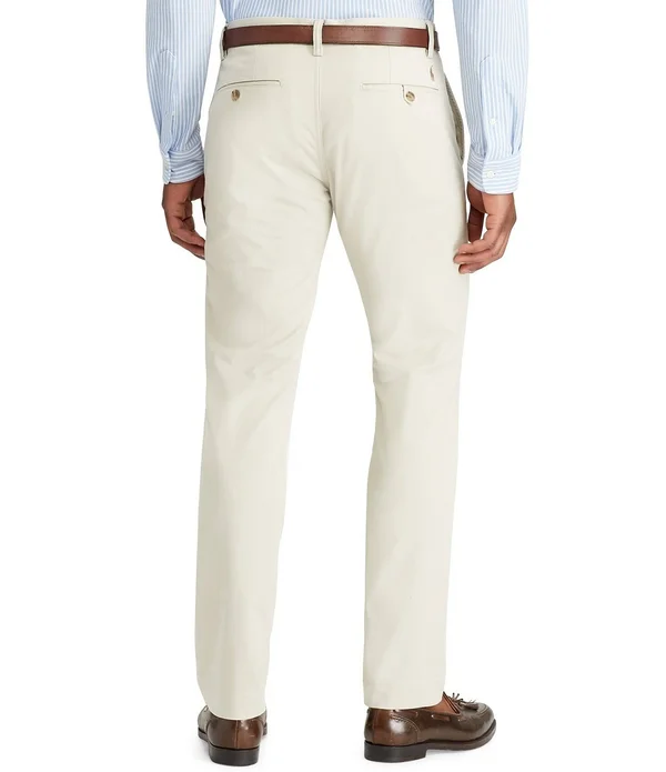 Polo Ralph Lauren Men's Straight-Fit Stretch Chino Pants - Ink