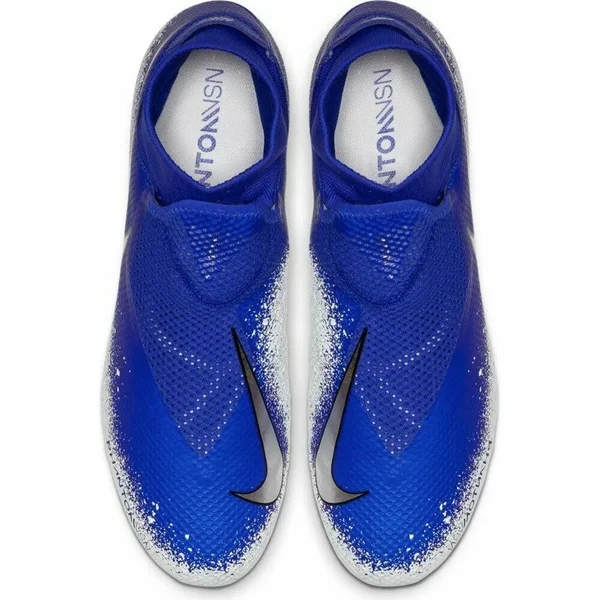 Nike Phantom Vision Pro DF FG Soccer Cleats Blue-White - 11