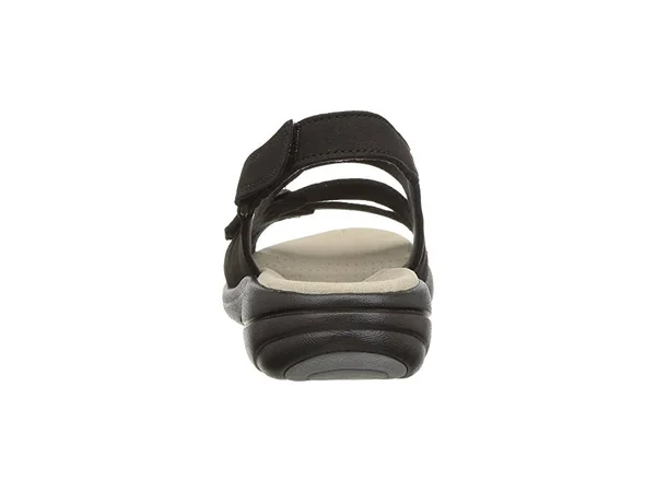 Clarks Saylie Quartz Sandals Black Nubuck 6 M