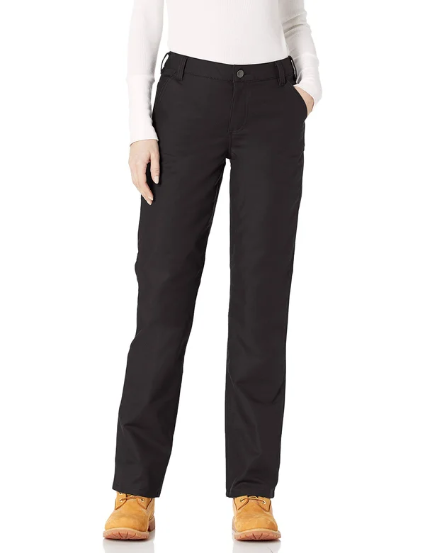 Carhartt Rugged Professional Series Women's Original Fit Pant, Black, 14
