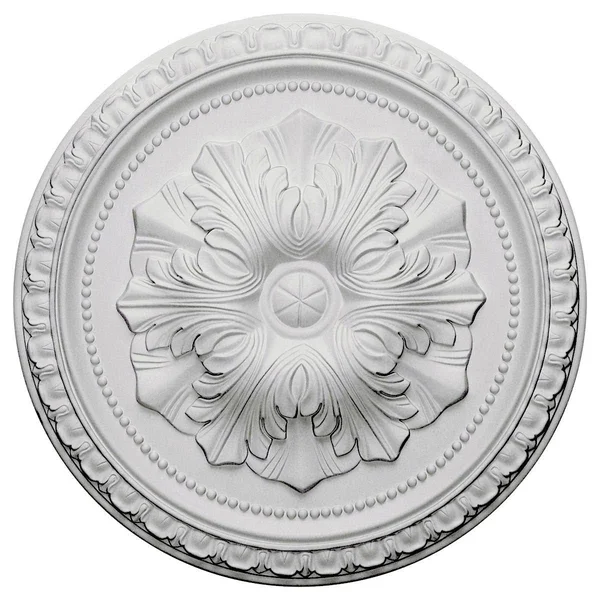 18x22OD x 1 3/8x22P Richmond Ceiling Medallion (Fits Canopies Up to 2 5/8x22) - Hand-Painted Pewter