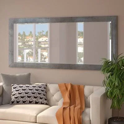 Susanna Modern & Contemporary Bathroom - Vanity Mirror Ebern Designs Size: 39x22 H x 61.5x22 W
