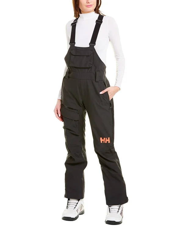 Helly Hansen Powderqueen Bib Pant - Women's Black - L
