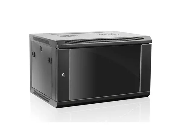 Claytek WM645-SFH25 6U 450mm Depth Wallmount Server Cabinet with 1U Supporting Tray