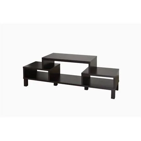 Allora 60 inch TV Stand in Cappuccino and Black