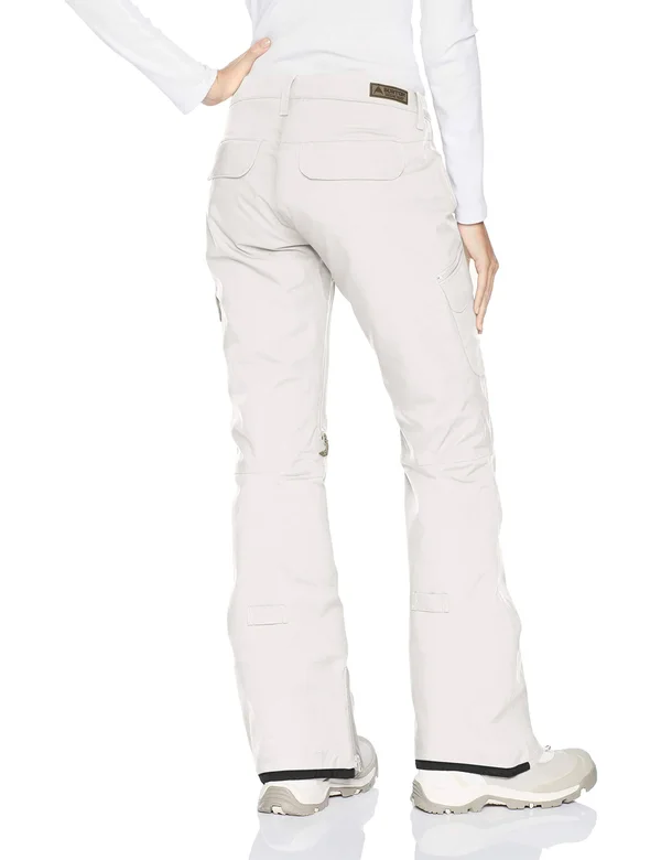 Burton Women's Gloria Insulated Pant, Stout White, L