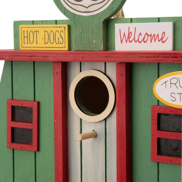 9.45x22 Modern Wooden Truck Shop Birdhouse