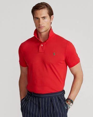 Polo Ralph Lauren The Earth Men's Polo Shirt - Sunrise Red