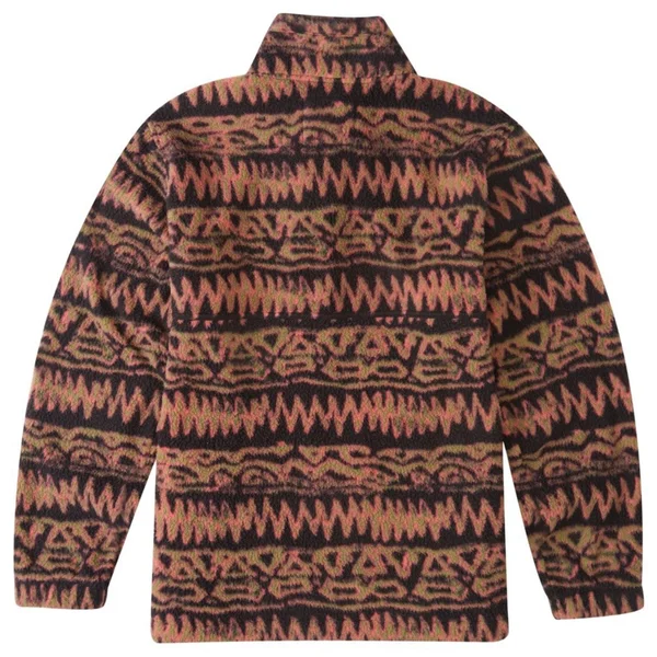 Billabong Boundary Mock Neck Men's Fleece Black XL