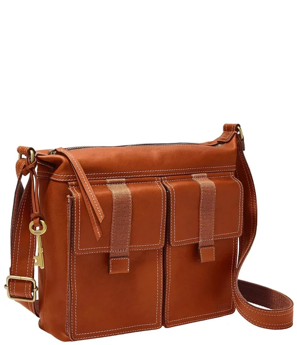 Fossil Black Cargo Crossbody