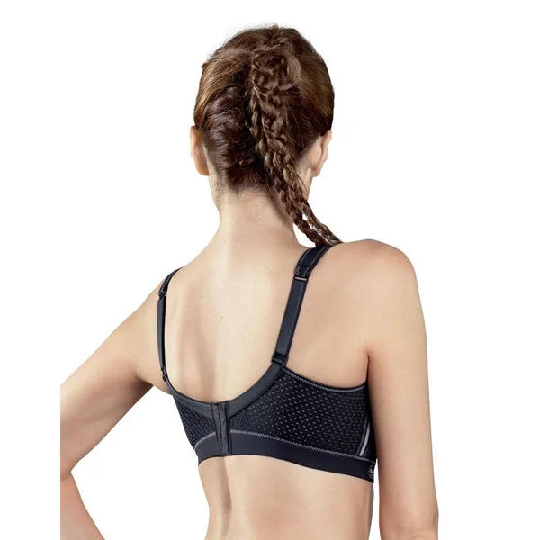 Anita Momentum Maximum Support Wireless Sports Bra (5529), 30H, Black