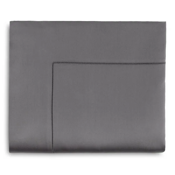 Sferra Giotto Flat Sheet - Ice - King, Cotton