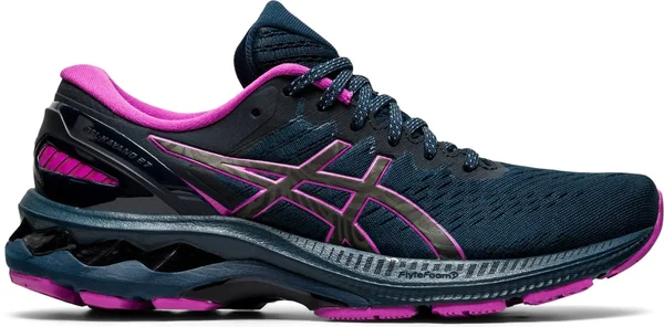 Asics Gel-Kayano 27 Lite-Show Running Shoes Blue Pink Women - 37