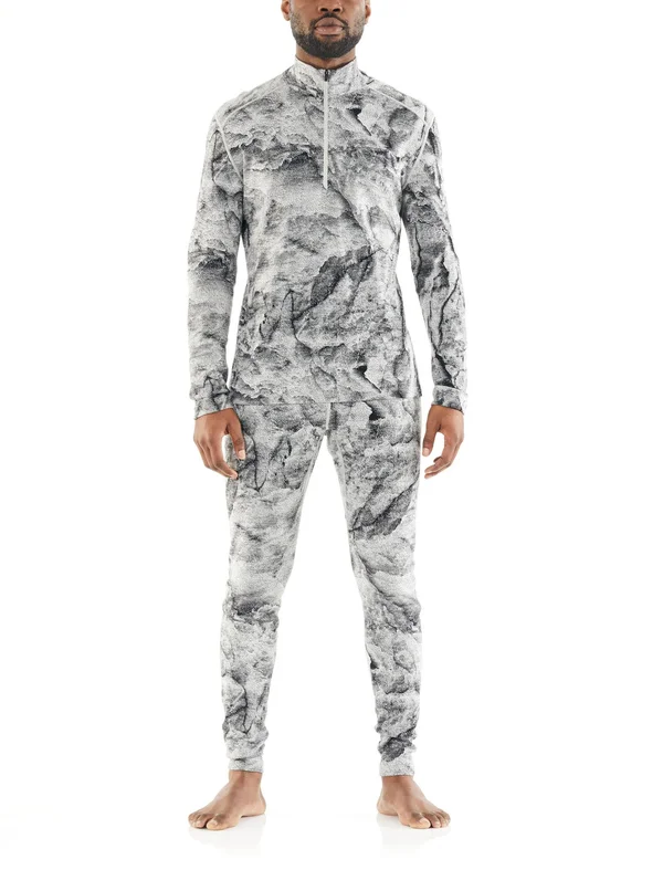 Icebreaker 250 Vertex JBG Half-Zip Long-Sleeve Top - Men's Snow - S