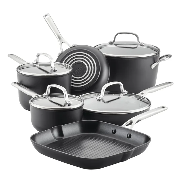 KitchenAid Induction Hard Anodized 10-Piece Cookware Set