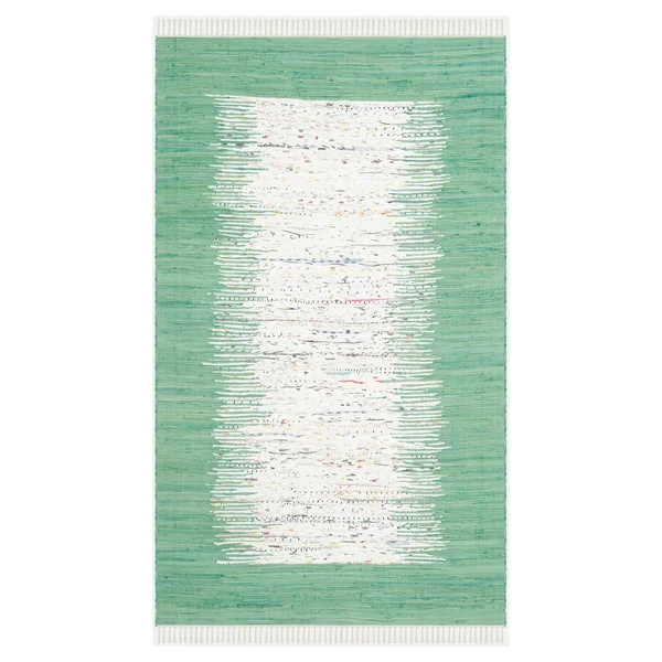 Safavieh Montauk Ivory/Sea Green 6 ft. x 9 ft. Area Rug