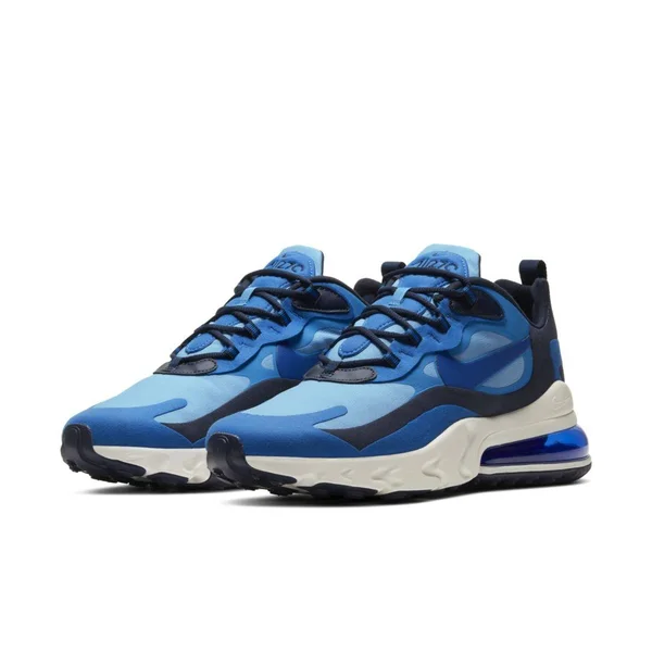 Nike Men's Air Max 270 React Shoes in Blue Size 11