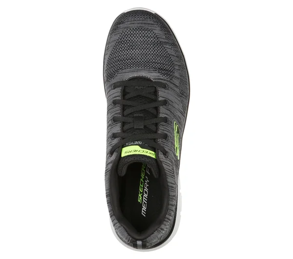 Skechers Men's Track - Front Runner Sneakers - Charcoal/Black, 10.5