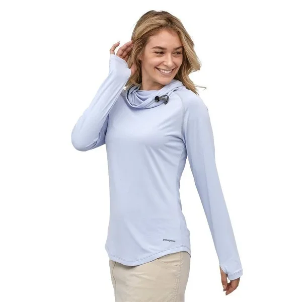 Patagonia Tropic Comfort Hoody - Women's Tail Rise: White, Large