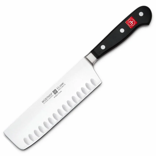 Wusthof Classic Nakiri Hollow Edge Knife, 7-in