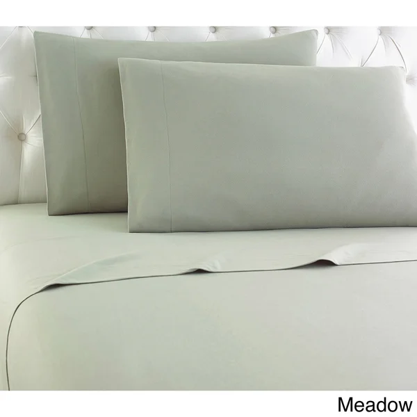 Micro Flannel King Sheet Set - Metro Stripe