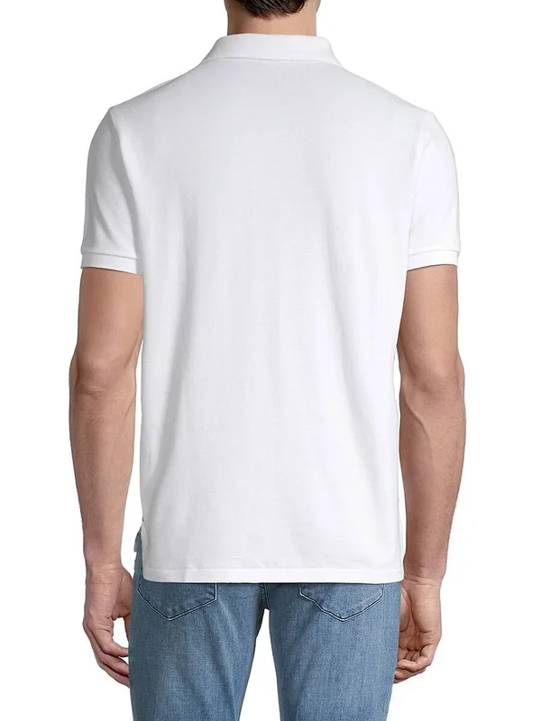 Polo Ralph Lauren Men's Custom Slim Fit Mesh Polo Shirt - Polo Club Scenic