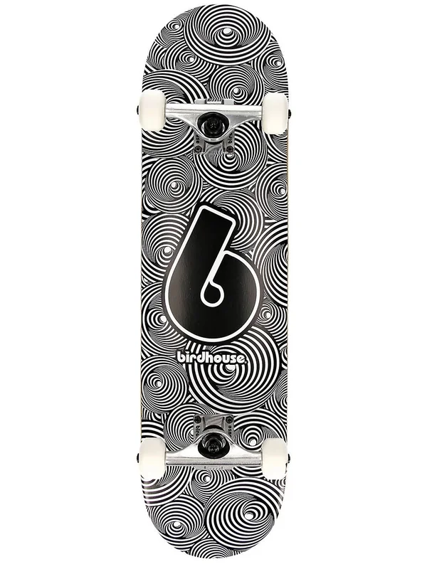 Birdhouse Vertigo Logo 7.75x22 Complete Black
