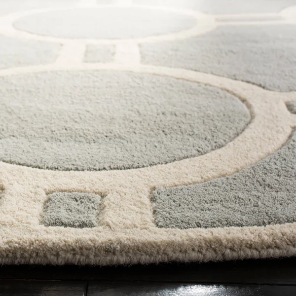 Safavieh Chatham Grey & Ivory 7& x 7& Square Rug