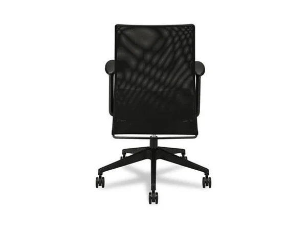 BASYX Vl702 Series High-Back Swivel/tilt Work Chair - Black Mesh