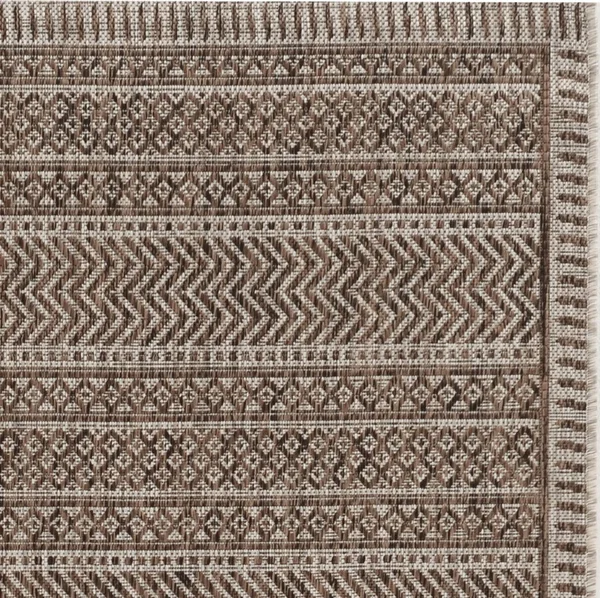 Kas Provo 5762 Mocha Izteca Area Rug 7&10x22 Round