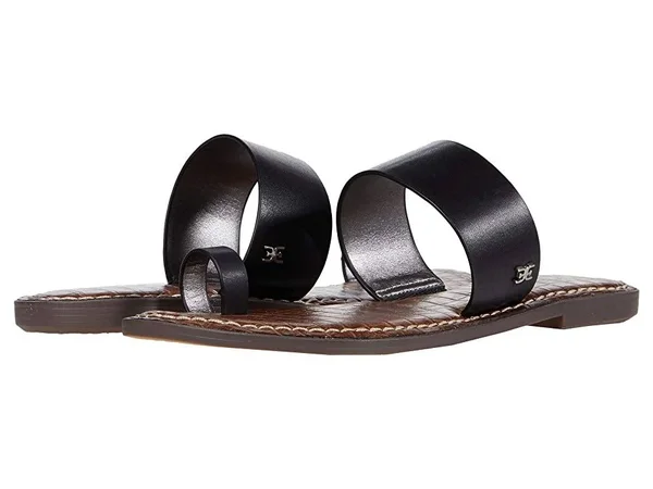 Sam Edelman Gorgene Women's Shoes Black Atanado Leather : 6 W