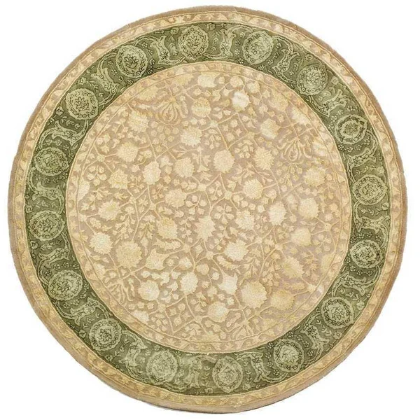 Safavieh Area RUG: Silk Road Ivory & Sage 6& x 9&