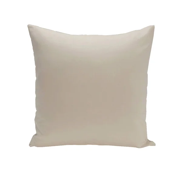 16x22 Taupe Brown Solid Square Throw Pillow - Down Alternative Filler