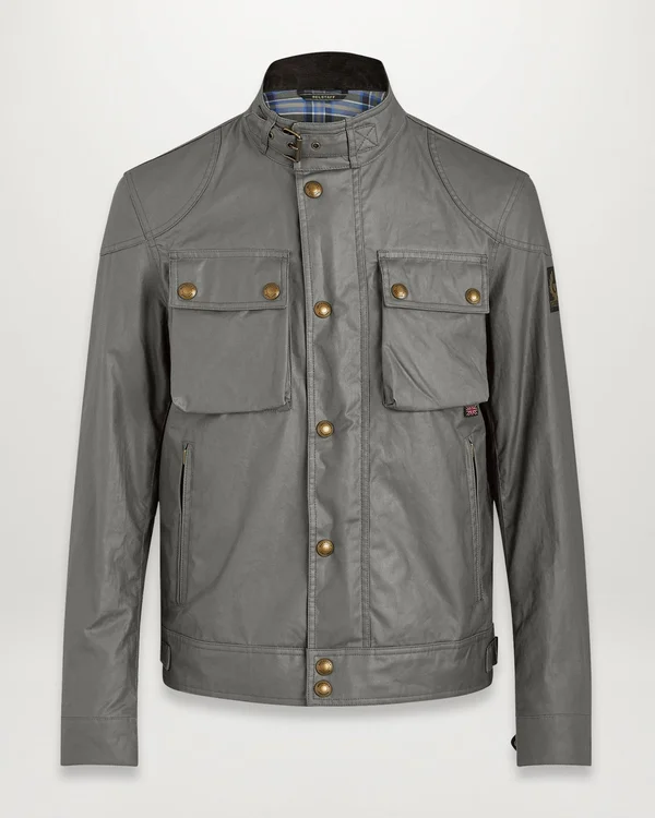 Belstaff Racemaster Jacket in Granite Grey