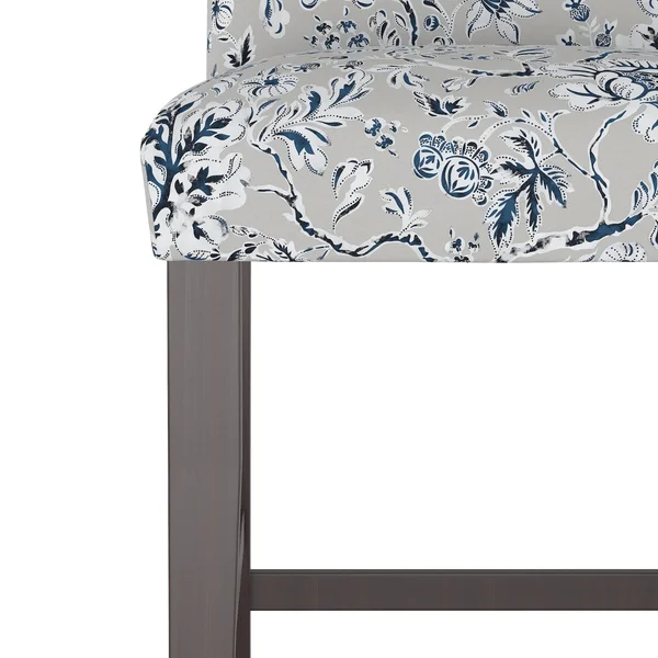 Counter Height Barstool Indian Blockprint Gray - Threshold