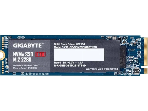 Gigabyte GP-GSM2NE3100TNTD 1 TB Solid State Drive - M.2 2280