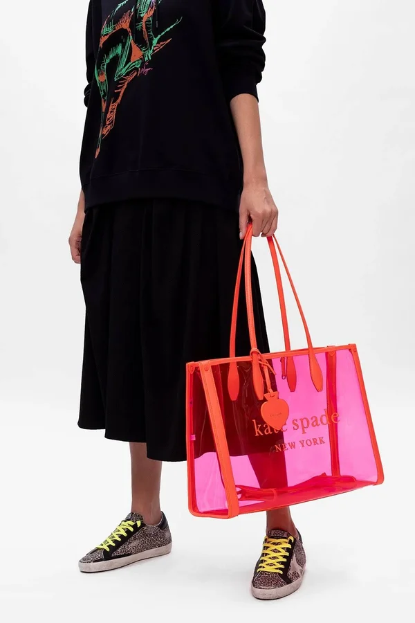 Kate Spade Market See-Through Large Tote - Pink - Handbags & Purses